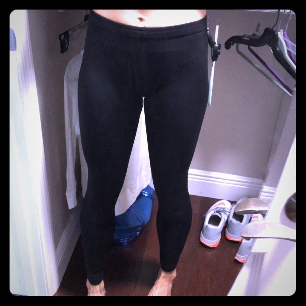 Black (wet) leggings